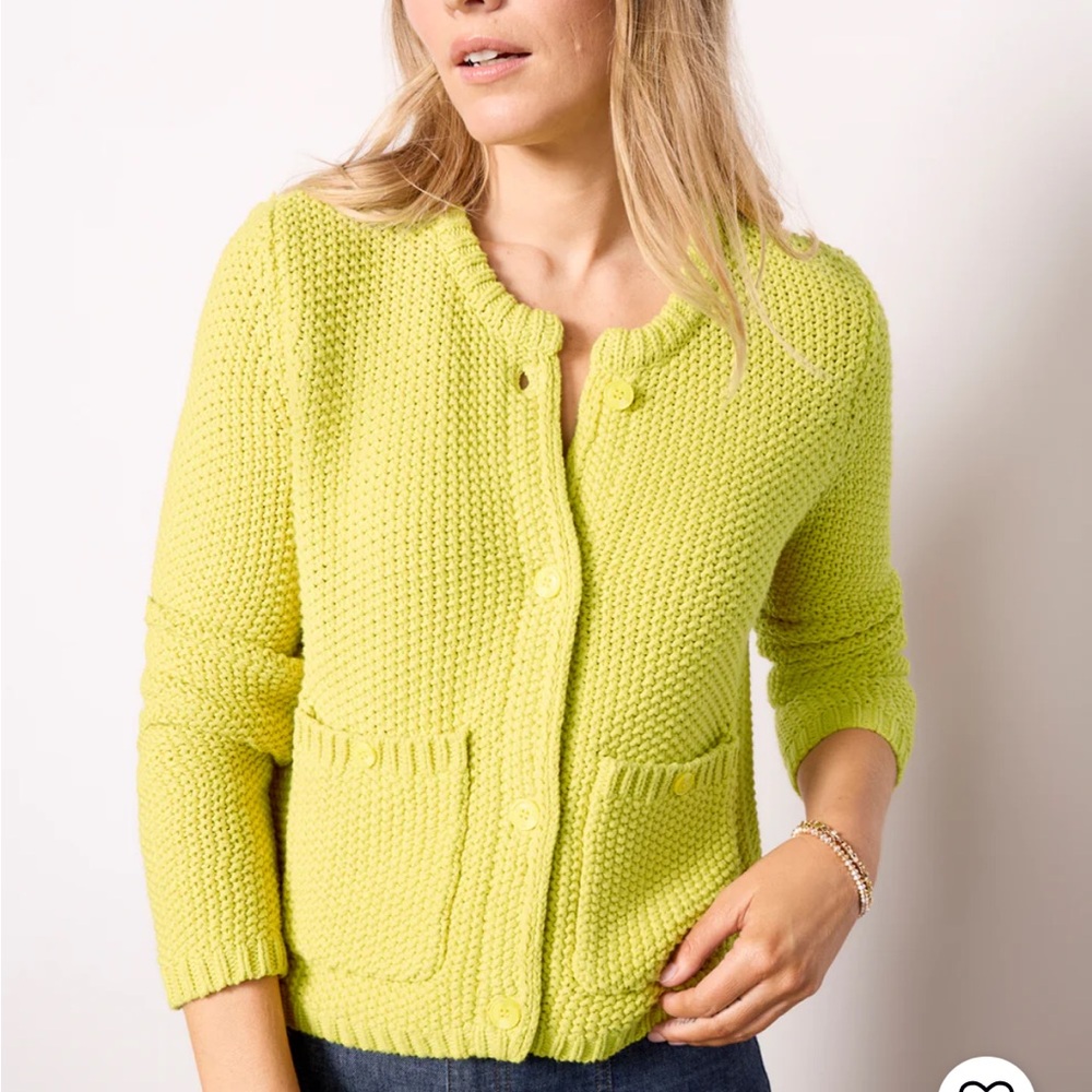 Splendid Vibrant Green Cardigan
